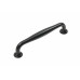 Ручка скоба мебельная URSULA RS433BL.4 BL Матовый черный 96