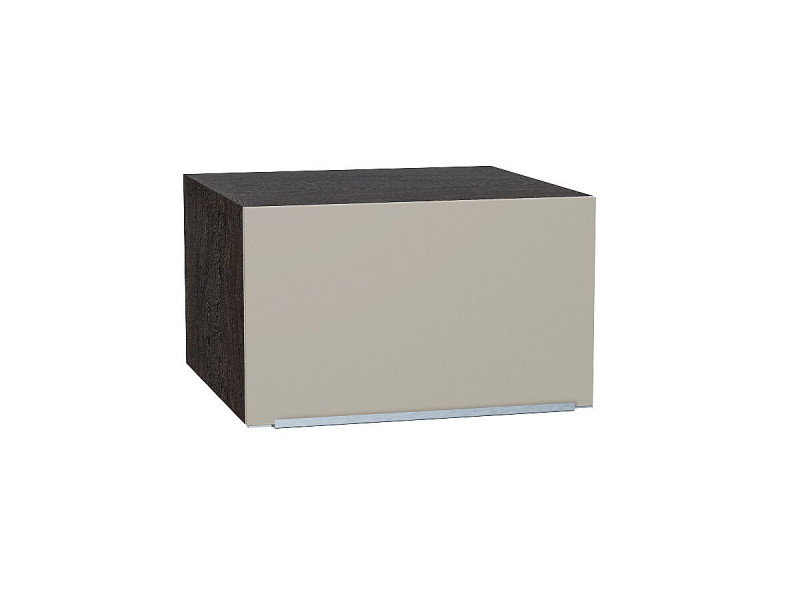 358*600* Шкаф верхний горизонтальный глубокий Фьюжн Silky Grey Graphite