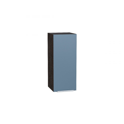 716*300* Шкаф верхний с 1-ой дверцей Фьюжн Silky Blue Graphite