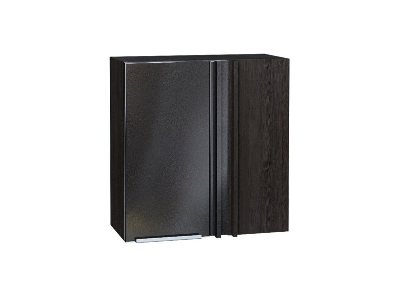 716*690* Шкаф верхний прямой угловой Фьюжн Anthracite Graphite
