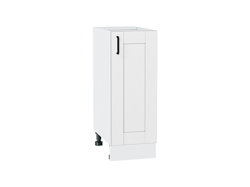 Кухня 816*300*Шкаф нижний с 1-ой дверцей Лофт Super White/Белый