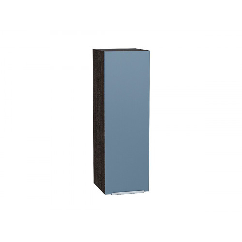 920*300* Шкаф верхний с 1-ой дверцей Фьюжн Silky Blue Graphite