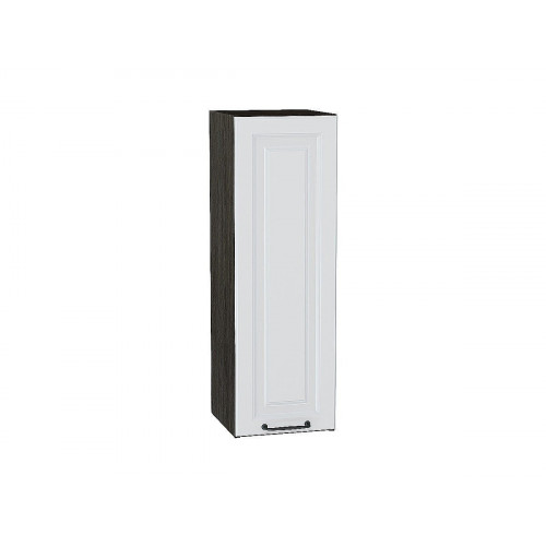 920*300* Шкаф верхний с 1-ой дверцей Ницца Blanco Graphite